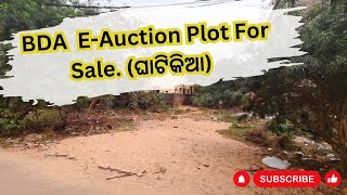 Plot for sale  BDA EAuction  Ghatikia k1  Residential Plot  Bhubaneswar [upl. by Nede459]