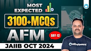 JAIIB AFM Most Expected MCQs  Day 12  3100 Most Expected MCQs For JAIIB Oct 2024 [upl. by Melleta]