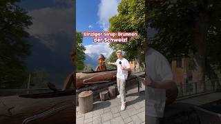 Geheimnisvoller SirupBrunnen 🇨🇭einziger sirup brunnen schweiz geheimtipps freizeit [upl. by Eirak803]