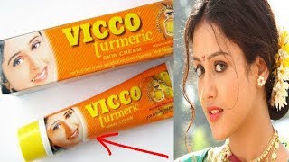 Vicco turmeric cream review in Hindi [upl. by Nelrah]