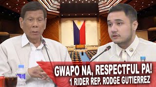 CONG GUTIERREZ NAINTINDIHAN SI PRESIDENT DUTERTE  QUADCOMM HEARING duterte GUTIERRES [upl. by Annala]