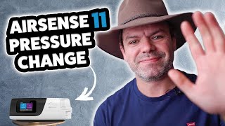 How To Adjust Pressure Levels amp Change Settings On ResMed AirSense11👨🏻‍🏫 [upl. by Vladamir]