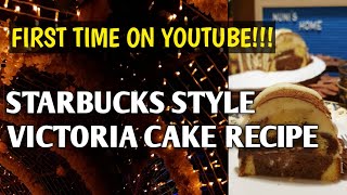 How to make Starbucks style Victoria Cake Recipe  Ultimate Chocolate Cake  Best Bundt Choc Cake [upl. by Engen]