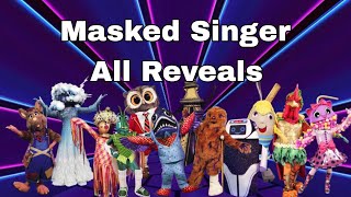 Masked Singer UK Season 5 All Reveals [upl. by Aiotal]