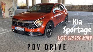 2022 Kia Sportage 16 TGDi 150 MHEV DCT  POV Drive  Cars by Vik [upl. by Wallis]