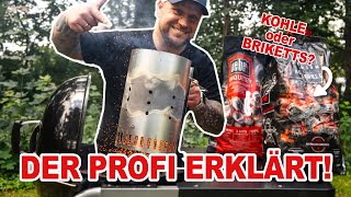 Diese Fehler musst du vermeiden🔥 5 Tipps beim HolzkohleGrillen 🥩 [upl. by Suivatra]