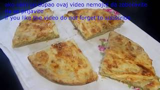 DOMAĆI BUREK SA MESOM BOLJI NEGO IZ PEKAREHOMEMADE PIE WITH MEAT [upl. by Adli]