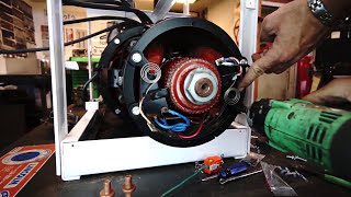 Exciter Wiring amp Electrical Component Install Lincoln Arc Welder [upl. by Reppep776]