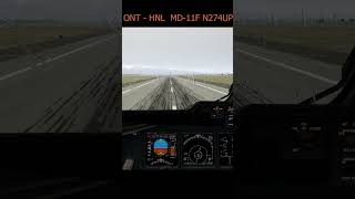 I Bent the Nose Strut MD11 XPlane 12 [upl. by Jonathan]