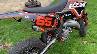 KTM 125 FMF Shorty sound [upl. by Rawley]