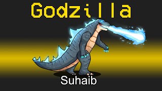 امونق اس بس تحولت الى جودزيلا😱 وحش مرعب☠️  Among Us Godzilla [upl. by Asamot292]