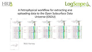 SPWLA PDDA SIG  A Petrophysical workflow for extracting and uploading data to the OSDU [upl. by Solahcin]