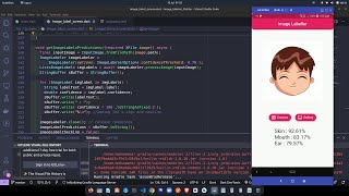 AI and Ml Image Labeller with Flutter and Google MLKit [upl. by Aramal]