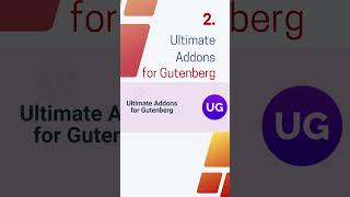 Top 5 Gutenberg Block Plugins for WordPress short [upl. by Wheeler]