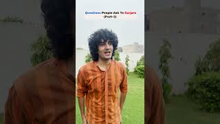 Questions People Ask To Gurjars Part  3 🤣  Ankush Kasana  ytshortsindia comedy [upl. by Naj434]