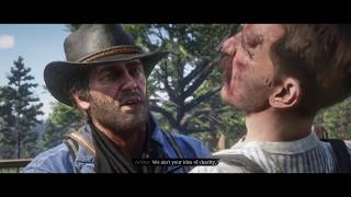 Red Dead Redemption 2 PS4  How Arthur Contracted Tuberculosis [upl. by Lynnworth967]