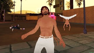 Capoeira MTA um🤸🏿🥇 no GTA RP [upl. by Ahtebbat793]