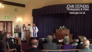 Funeral video Mrs Madge Howe Lichfield Staffordshire JSPV [upl. by Ahsekyw]