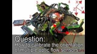 Automatically calibrating the viewing direction of opticflow sensors [upl. by Ami]