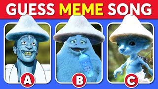 🔊Guess The Meme SONG🎤 We Live We Love We Lie Skibidi Toilet Grimace Shake MrBeast [upl. by Ahron]