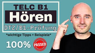 Hörverstehen B1 So schaffst du die TELC DTZ B1Prüfung [upl. by Elvia912]