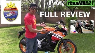 2013 Honda CBR 250R Full Review  Repsol Moto GP Part 1 of 2 [upl. by Aicnilav]