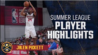 NBA 2k24 Summer League Player Highlights Jalen Pickett [upl. by Gio203]