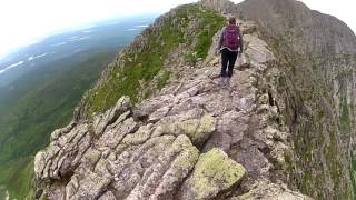 Mt Katahdin Knife Edge Trail Highlights [upl. by Berkman]