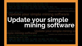 Update Your Simple Mining USB [upl. by Chaworth]