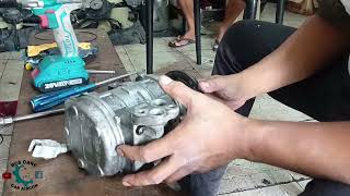 REPAIR COMPRESSOR amp REPLACE CONDENSER  HYUNDAI ACCENT  from MEYCAUAYANBULACAN [upl. by Soph]