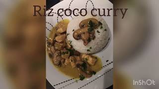 Recette facile  curry de poulet au lait de coco [upl. by Berliner375]