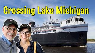 Airstreaming ACROSS Lake Michigan on the SS BADGER Ferry [upl. by Fotzsyzrk]