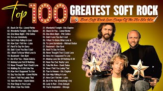 Top Soft Rock Songs 70s 80s 90s 🧿 Bee Gees Lionel Richie Eric Clapton Celine Dion Carly Simon [upl. by Dorren]