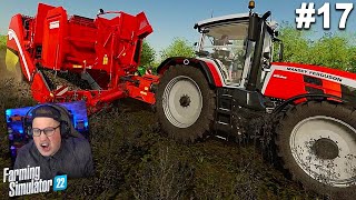 DUIZENDEN AARDAPPELS OOGSTEN VOOR WINST  Farming Simulator 22 17 Nederlands [upl. by Schaab636]