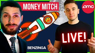 Matt Kohrs Joins MONEY Mitch  AMC Stock 100  Benzinga Stock Market Live [upl. by Ellevart155]