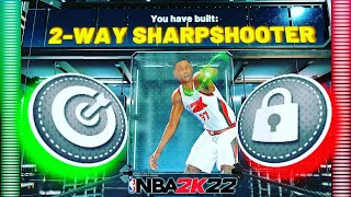 Best 2 Way Sharpshooter 2k22 Current Gen Best Lockdown That Can Shoot in NBA 2k22 Current Gen [upl. by Kaczer820]