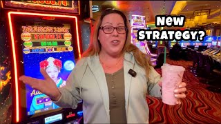 My Wife Has a NEW Slot Strategy Playing Dragon Link [upl. by Lock]