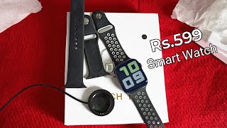 Smart Watch T55 Series Bluetooth Smart Watch With Dual Belts  Unboxing amp Testing in 2022 [upl. by Aititil]