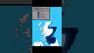 History of the Scots language history map scotland [upl. by Akenahc]