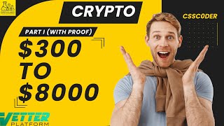 FROM 300 TO 8000 IN 60 DAYS JUST BY HOLDING THIS CRYPTO PROOF [upl. by Bellis]