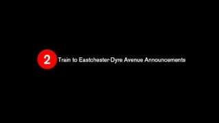 NYC Subway Special Two To amp From EastchesterDyre Avenue Announcements [upl. by Ynnel]