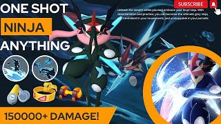 Greninja Pokemon Unite Gameplay Unbeatable Master Meta Build Revealed  Unleash Greninjas Power [upl. by Ahsinrat]