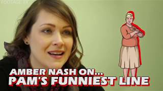 FXXs Archer  Amber Nash on Pams Funniest Line [upl. by Asiralc]