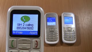 Incoming call amp Outgoing call at the Same Time Fly  2 Samsung [upl. by Ergener666]