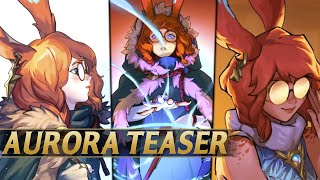 AURORA NEW CHAMPION TEASER  MODEL LORE amp WEAPON  League of Legends [upl. by Onateyac]