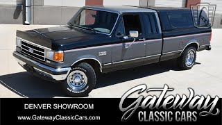 1726DEN 1989 Ford F150 Gateway Classic Cars of Denver [upl. by Suiraj]