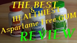 Healthiest All NaturalSugar Free Gum REVIEW [upl. by Esiuole]