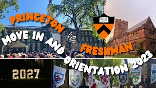 Princeton University Freshman Move In and Orientation Vlog Fall 2023  international student 🧡🐯 [upl. by Adamo]