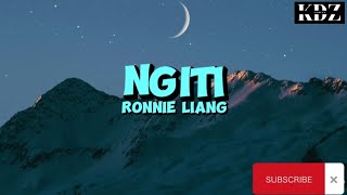 Ronnie Liang  Ngiti Lyrics [upl. by Ransome]