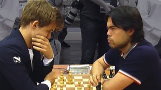 Magnus Carlsen vs Hikaru Nakamura  Speed Chess Championship 2023 [upl. by Adnolor]